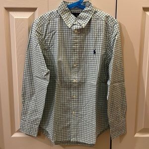 New Ralph Lauren Dress Shirt for boys, size M (10-12)